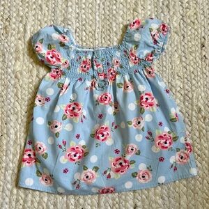 Sonoma Pink Floral Kids Blouse